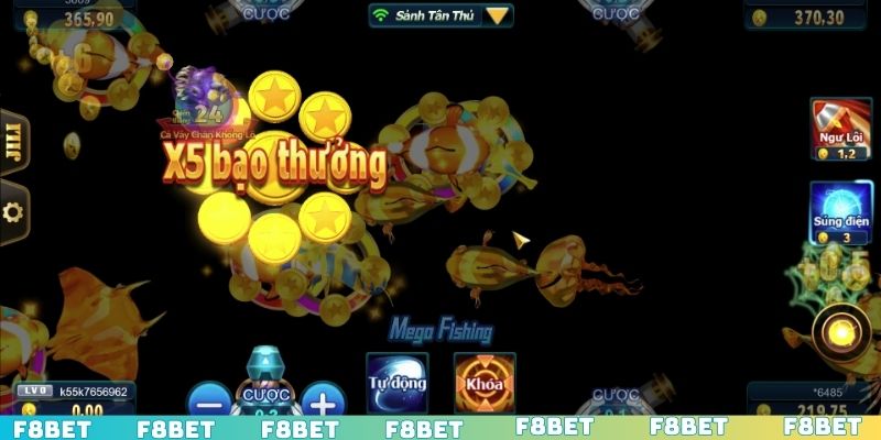 Chọn thời điểm cá bơi chính xác để nhắm bắn