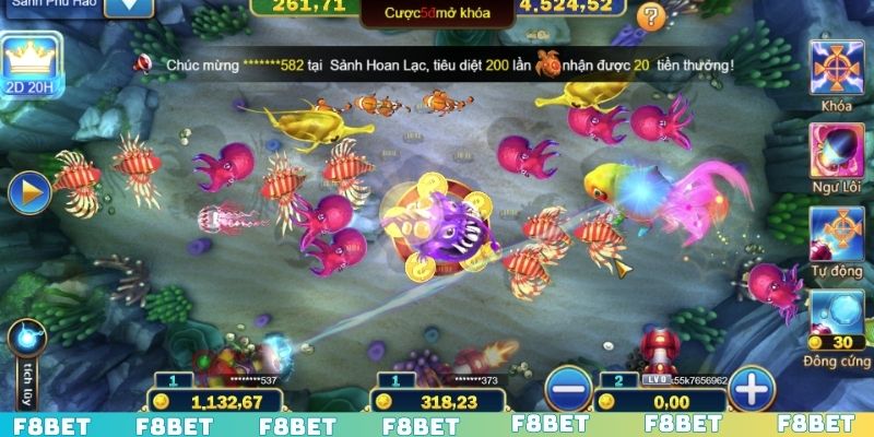 Tính năng nổi bật khi tham gia vào sảnh game